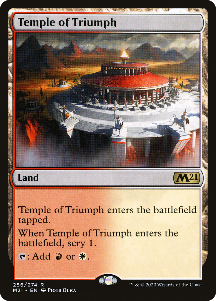 Temple of Triumph [Core Set 2021]-1
