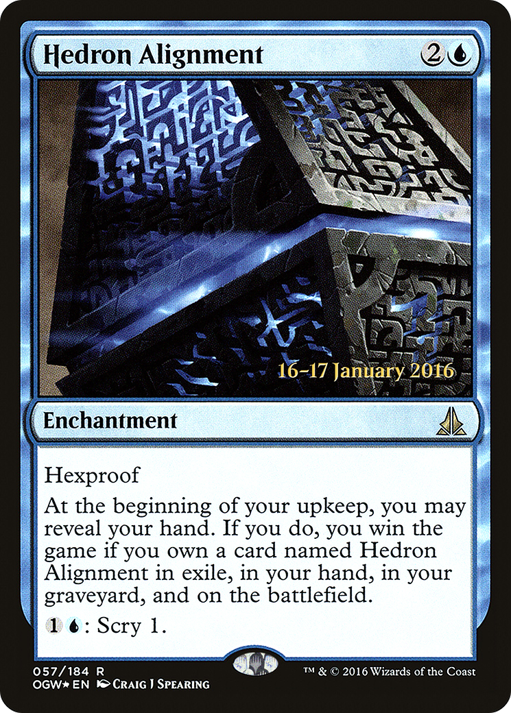 Hedron Alignment [Oath of the Gatewatch Prerelease Promos]-1