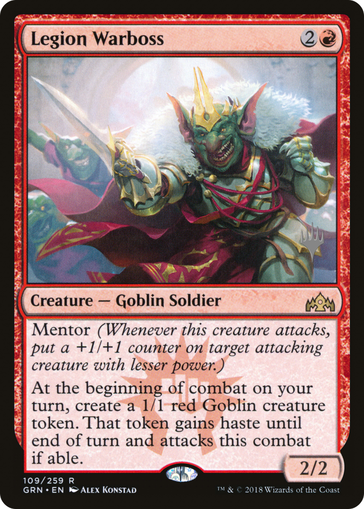 Legion Warboss (Promo Pack) [Guilds of Ravnica Promos]-1