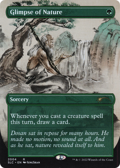 Glimpse of Nature (Borderless) [Secret Lair Countdown Kit]-1