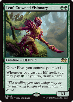 Leaf-Crowned Visionary [Foundations Jumpstart]-1