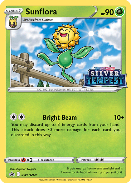 Sunflora (SWSH269) (Prerelease) [Sword & Shield: Black Star Promos]-1