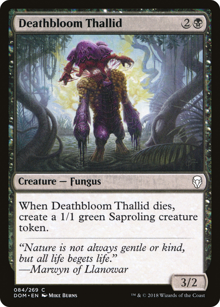 Deathbloom Thallid [Dominaria]-1
