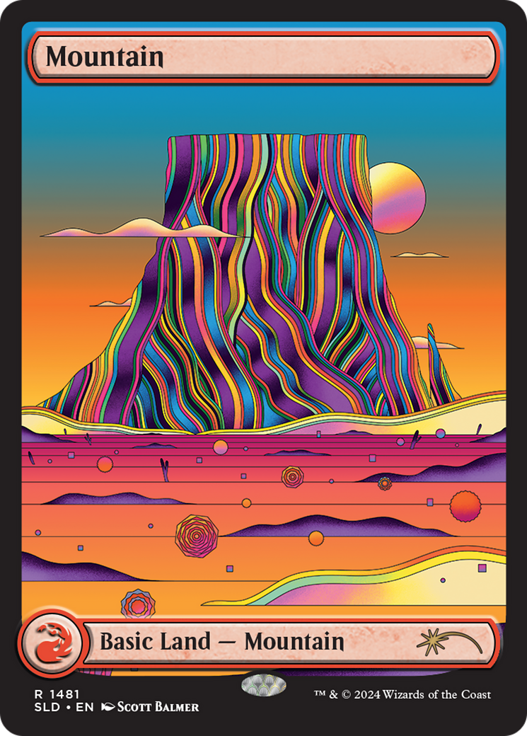 Mountain (SLD-1481) - Secret Lair Drop Foil-1