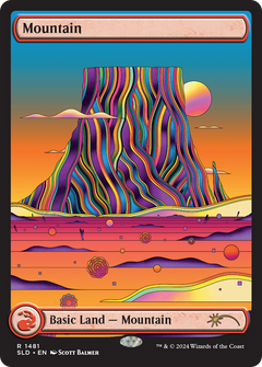 Mountain (SLD-1481) - Secret Lair Drop Foil-1