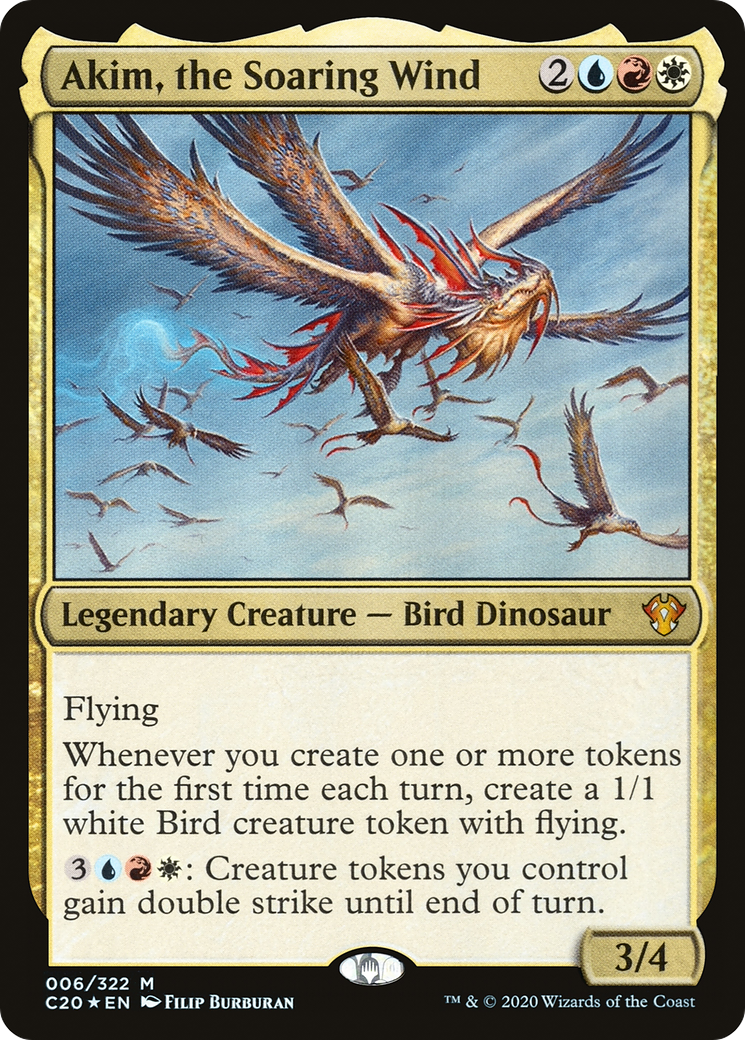 Akim, the Soaring Wind [Commander 2020]-1