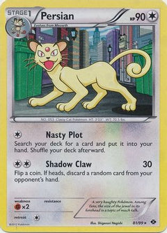 Persian (81/99) (Cosmos Holo) [Black & White: Next Destinies]-1