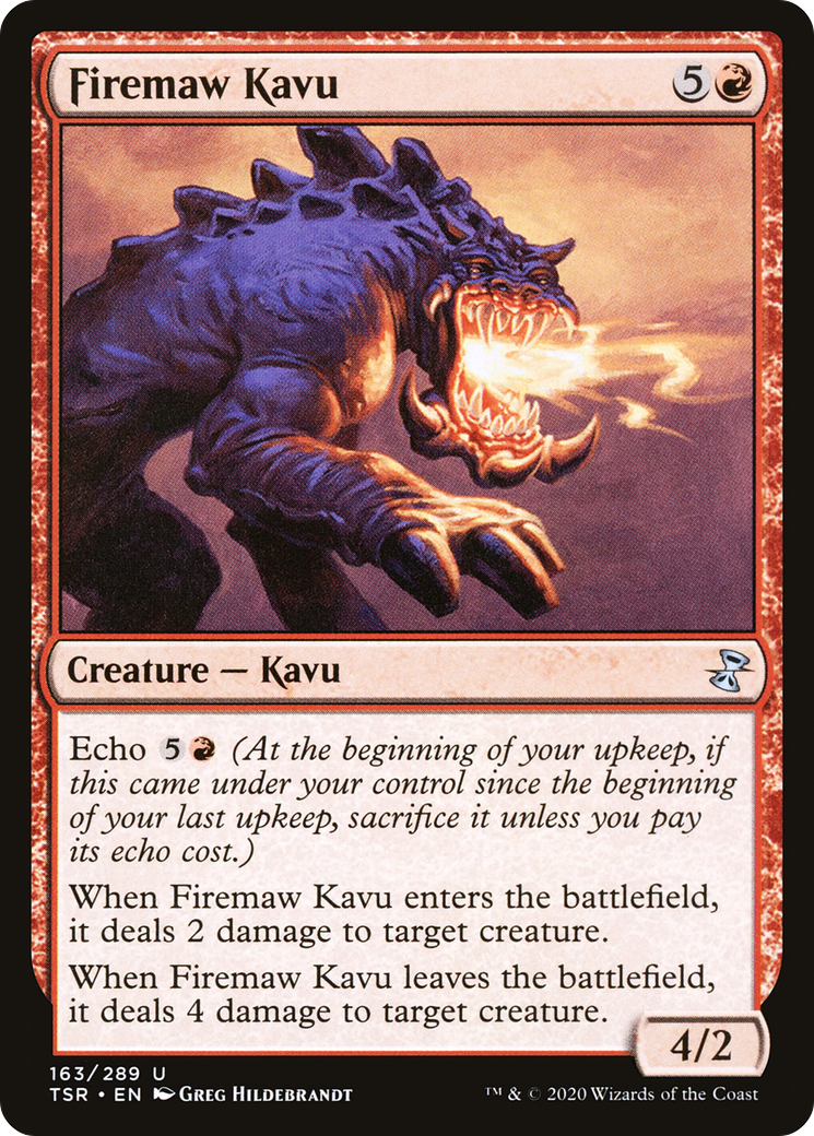 Firemaw Kavu [Time Spiral Remastered]-1