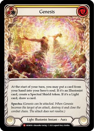Genesis [U-MON006-RF] (Monarch Unlimited)  Unlimited Rainbow Foil-1
