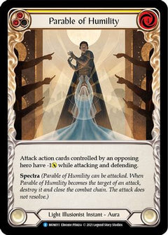 Parable of Humility [MON011-RF] (Monarch)  1st Edition Rainbow Foil-1