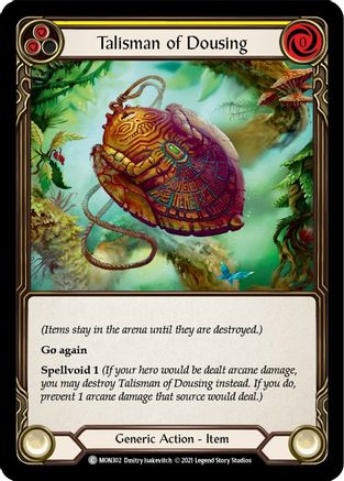 Talisman of Dousing [MON302] (Monarch)  1st Edition Normal-1