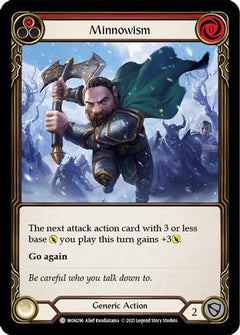 Minnowism (Red) [MON296-RF] (Monarch)  1st Edition Rainbow Foil-1