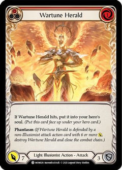 Wartune Herald (Red) [MON026] (Monarch)  1st Edition Normal-1
