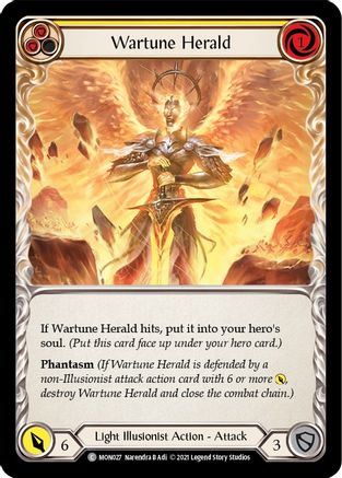 Wartune Herald (Yellow) [U-MON027] (Monarch Unlimited)  Unlimited Normal-1