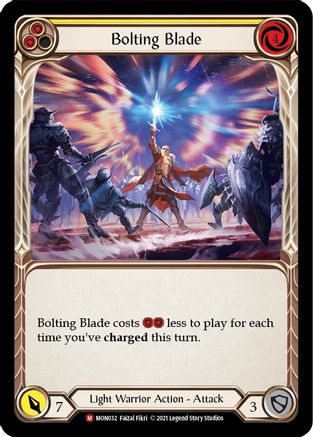 Bolting Blade [U-MON032-RF] (Monarch Unlimited)  Unlimited Rainbow Foil-1