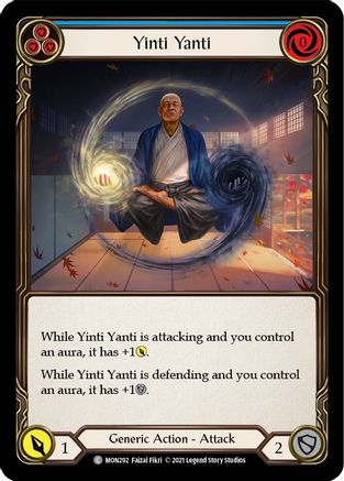 Yinti Yanti (Blue) [U-MON292-RF] (Monarch Unlimited)  Unlimited Rainbow Foil-1