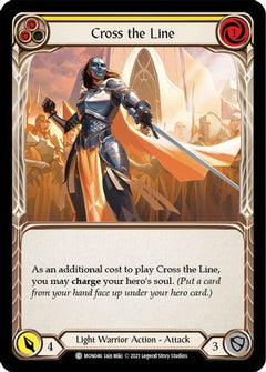 Cross the Line (Yellow) [MON046] (Monarch)  1st Edition Normal-1