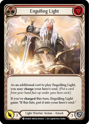 Engulfing Light (Red) [MON048] (Monarch)  1st Edition Normal-1