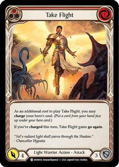 Take Flight (Red) [MON054-RF] (Monarch)  1st Edition Rainbow Foil-1