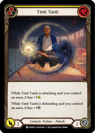 Yinti Yanti (Yellow) [U-MON291-RF] (Monarch Unlimited)  Unlimited Rainbow Foil-1