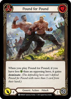 Pound for Pound (Blue) [MON280] (Monarch)  1st Edition Normal-1