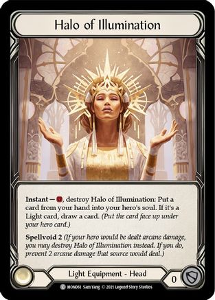 Halo of Illumination [MON061] (Monarch)  1st Edition Normal-1