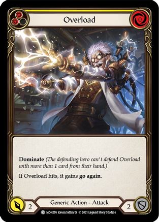 Overload (Yellow) [U-MON276] (Monarch Unlimited)  Unlimited Normal