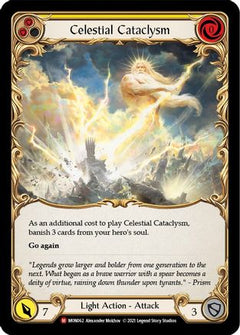 Celestial Cataclysm [U-MON062-RF] (Monarch Unlimited)  Unlimited Rainbow Foil-1