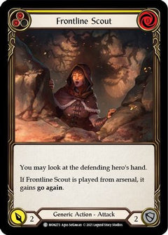 Frontline Scout (Yellow) [MON273] (Monarch)  1st Edition Normal-1