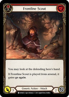 Frontline Scout (Red) [U-MON272-RF] (Monarch Unlimited)  Unlimited Rainbow Foil-1