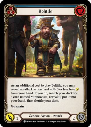 Belittle (Blue) [U-MON268] (Monarch Unlimited)  Unlimited Normal-1