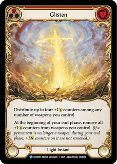 Glisten (Red) [U-MON069-RF] (Monarch Unlimited)  Unlimited Rainbow Foil-1