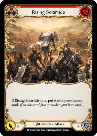Rising Solartide (Red) [U-MON078] (Monarch Unlimited)  Unlimited Normal-1