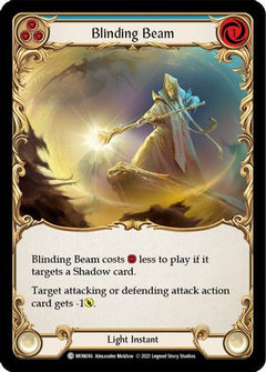 Blinding Beam (Blue) [MON086] (Monarch)  1st Edition Normal-1