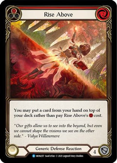 Rise Above (Red) [MON257-RF] (Monarch)  1st Edition Rainbow Foil-1