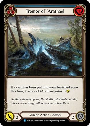 Tremor of iArathael (Blue) [U-MON256] (Monarch Unlimited)  Unlimited Normal-1