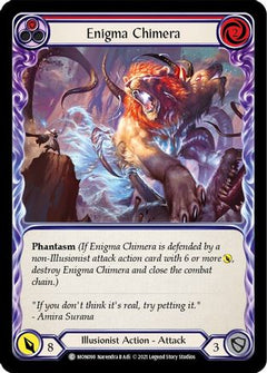 Enigma Chimera (Red) [MON098-RF] (Monarch)  1st Edition Rainbow Foil-1