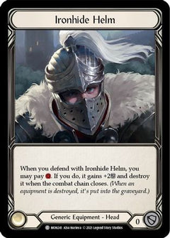 Ironhide Helm [MON241] (Monarch)  1st Edition Normal-1