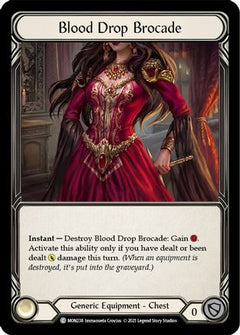 Blood Drop Brocade [MON238-CF] (Monarch)  1st Edition Cold Foil-1