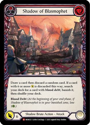 Shadow of Blasmophet [MON125] (Monarch)  1st Edition Normal-1