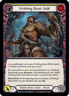 Writhing Beast Hulk (Yellow) [U-MON130-RF] (Monarch Unlimited)  Unlimited Rainbow Foil-1