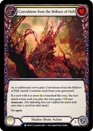 Convulsions from the Bellows of Hell (Yellow) [U-MON133] (Monarch Unlimited)  Unlimited Normal-1