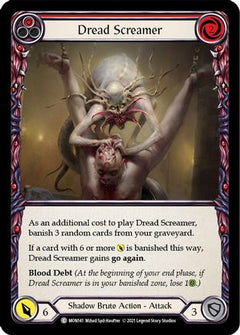 Dread Screamer (Red) [U-MON141] (Monarch Unlimited)  Unlimited Normal-1