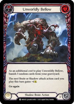 Unworldly Bellow (Red) [MON150] (Monarch)  1st Edition Normal-1