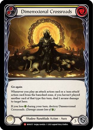 Dimenxxional Crossroads [MON157] (Monarch)  1st Edition Normal-1