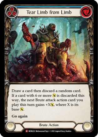 Tear Limb from Limb [U-MON222-RF] (Monarch Unlimited)  Unlimited Rainbow Foil-1