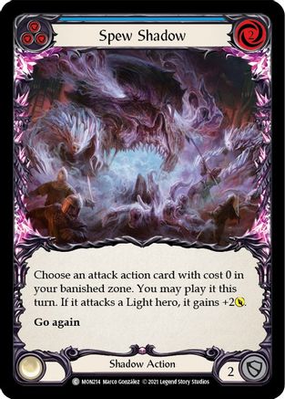 Spew Shadow (Blue) [U-MON214] (Monarch Unlimited)  Unlimited Normal-1