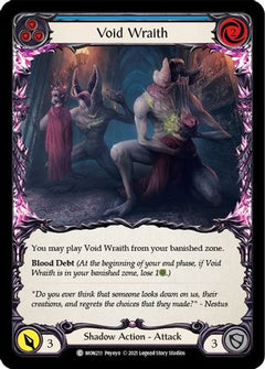 Void Wraith (Blue) [MON211] (Monarch)  1st Edition Normal-1