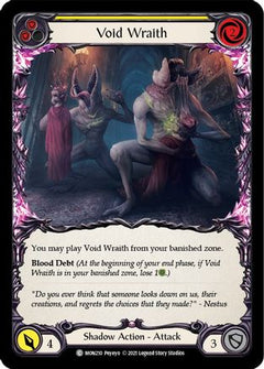 Void Wraith (Yellow) [U-MON210-RF] (Monarch Unlimited)  Unlimited Rainbow Foil-1