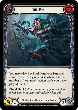Rift Bind (Yellow) [U-MON175] (Monarch Unlimited)  Unlimited Normal-1